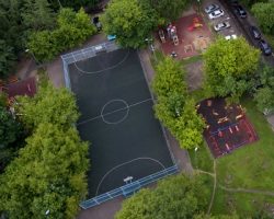 В столице упрощена схема  возведения спортивных площадок