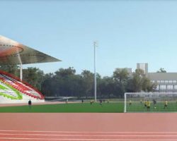 Скоро будет завершена реконструкция футбольного стадиона «Москвич»