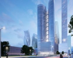 Новая башня ММДЦ «Москва-Сити» находится в высокой степени готовности