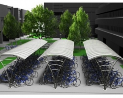 В столице появится 20 крытых велопаркингов
