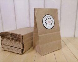 Бумажные пакеты с логотипом для ресторанов